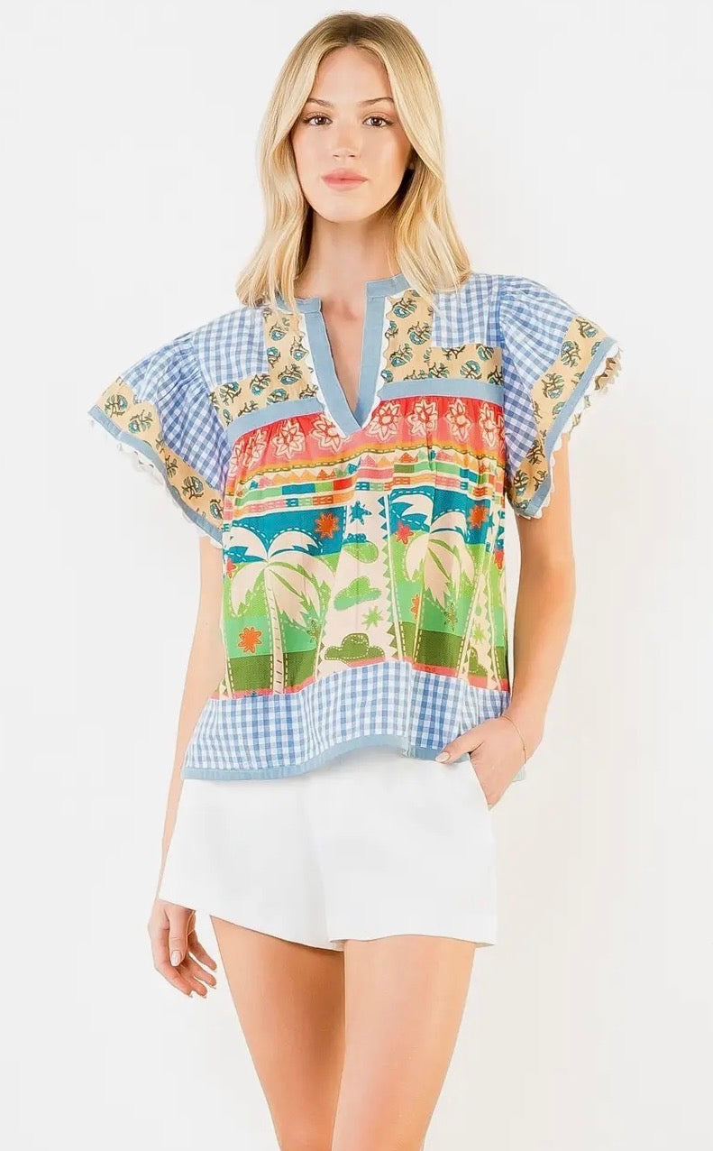 THML: Paradise Patch Top