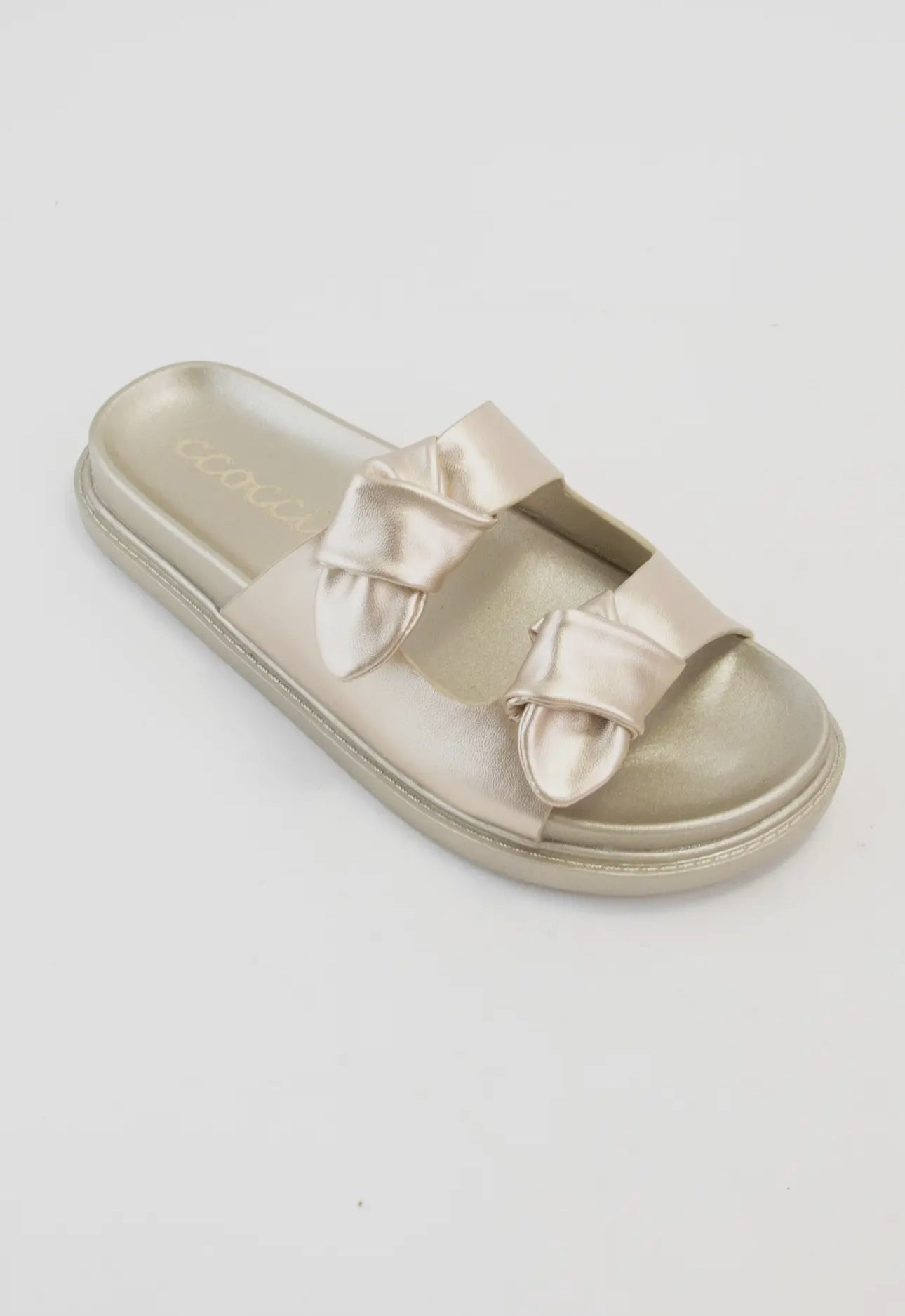Billie Double Strap Slip-On Sandals