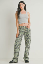 Camo Cargo Jeans