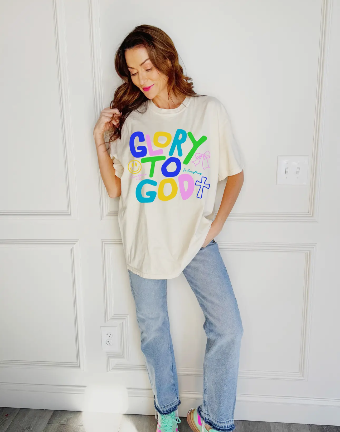 GLORY TO GOD TOP TEE