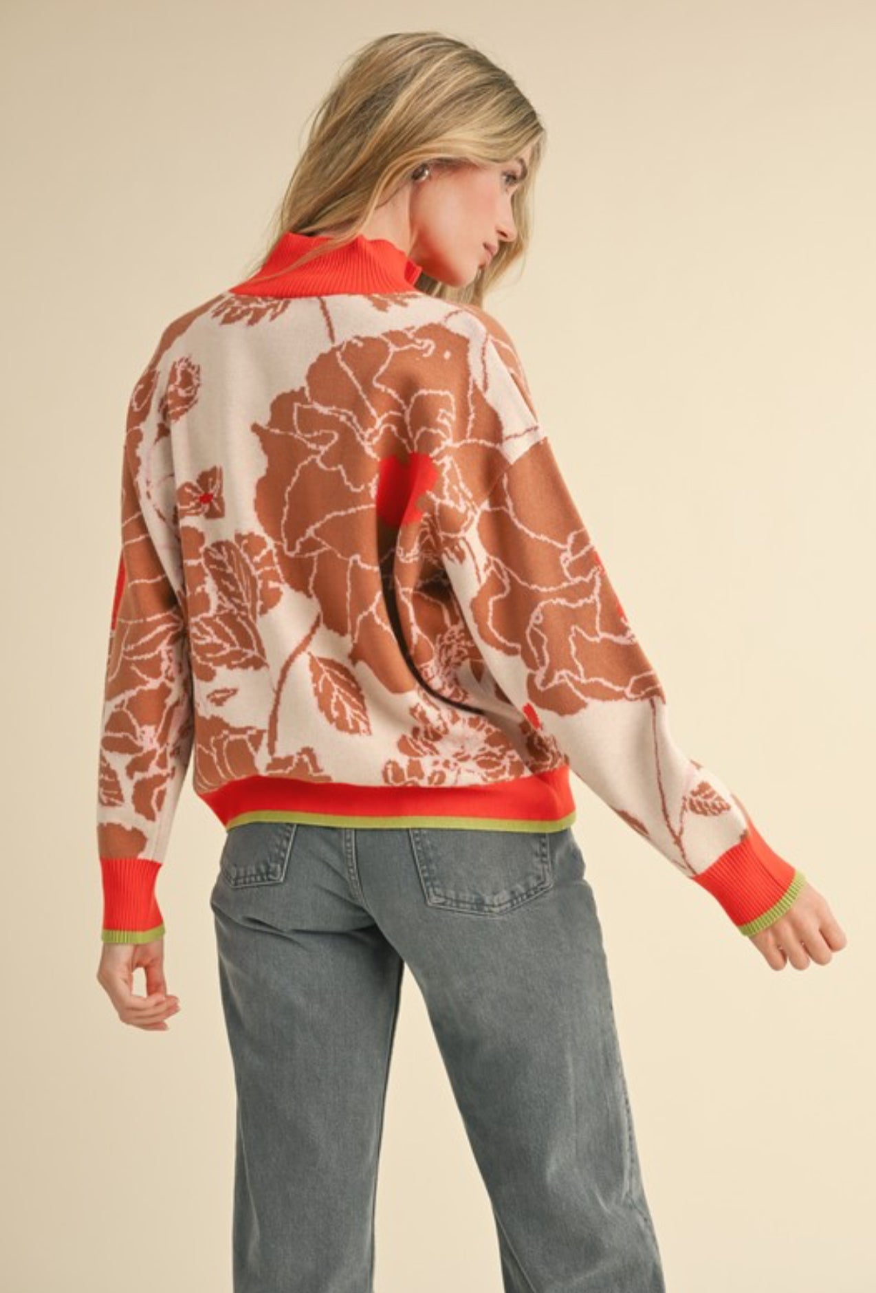 Hudson Quarter Zip Sweater