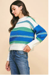 Pinch: Blue Stripe Sweater