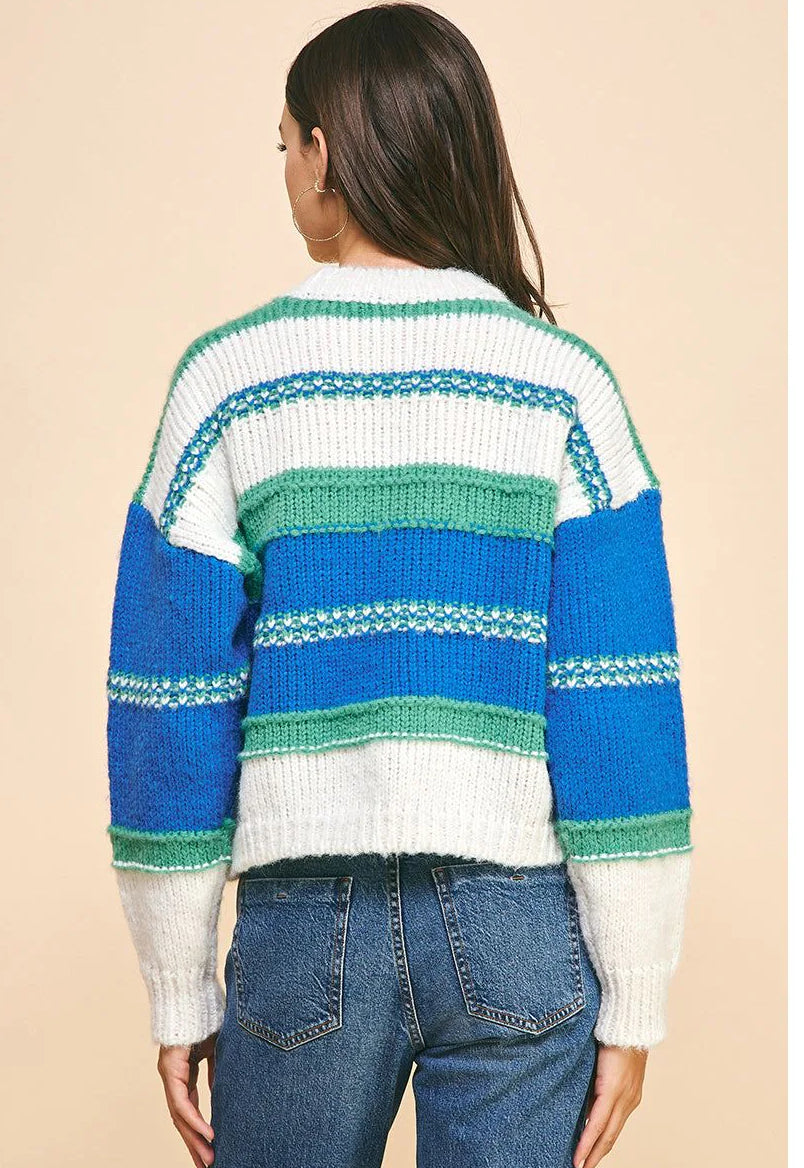 Pinch: Blue Stripe Sweater