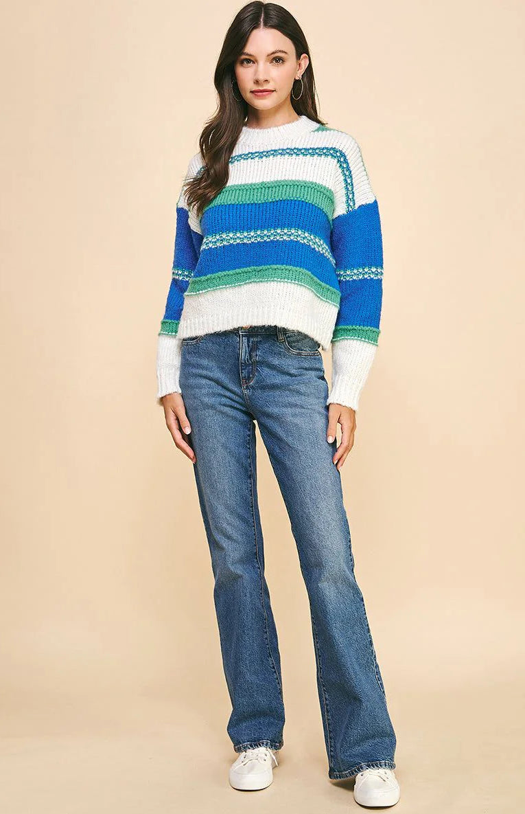Pinch: Blue Stripe Sweater