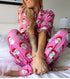 SANTA CLAUS REPEAT LOUNGEWEAR SET FOR WOMEN