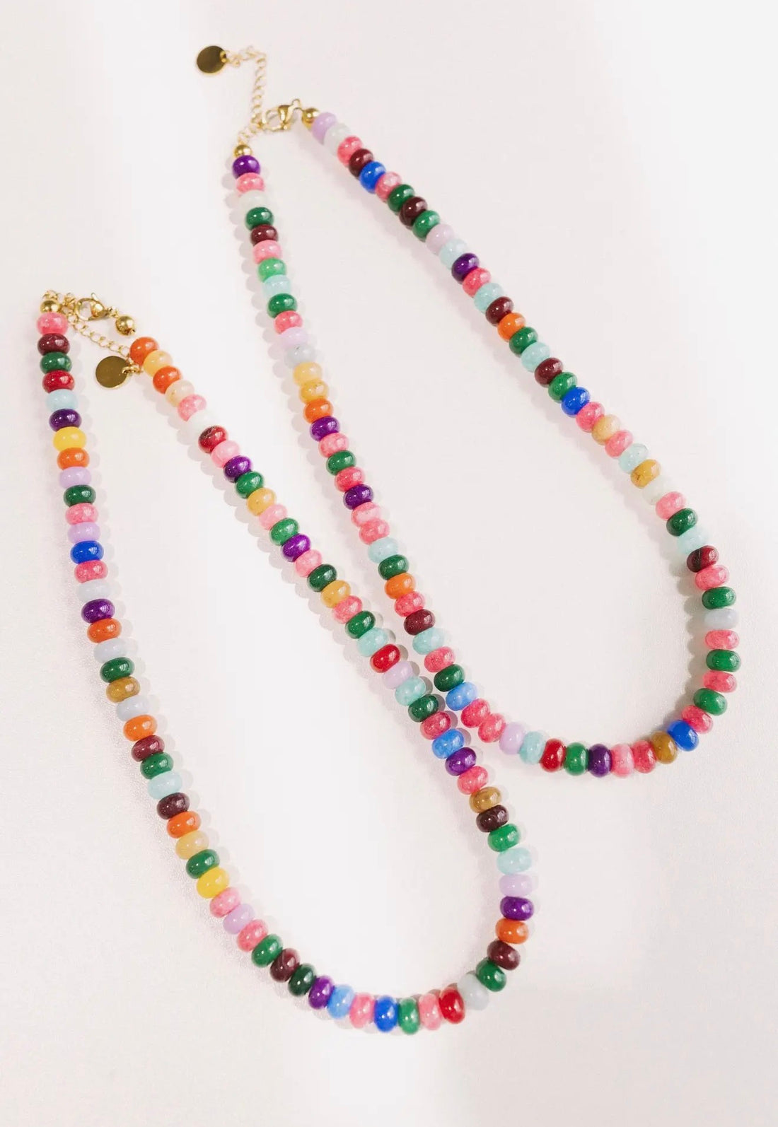 Wendy Beaded Necklace - Rainbow