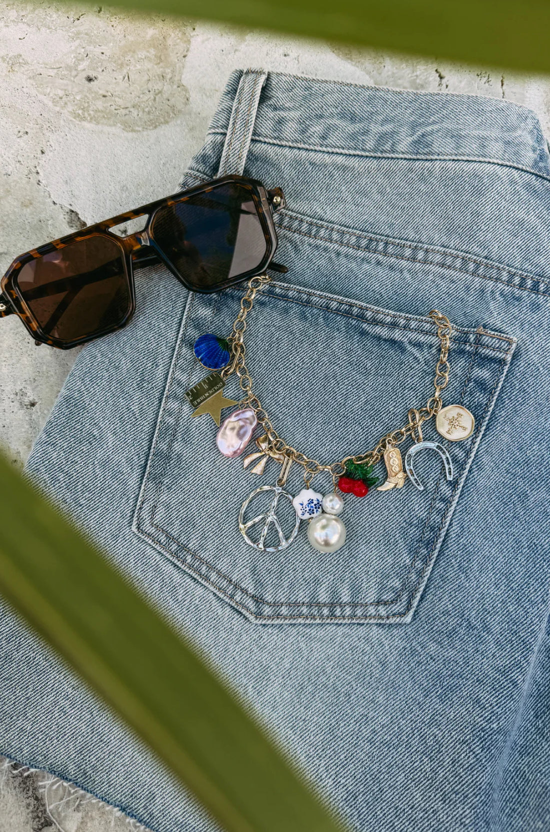 GOLDEN RULE CHARM NECKLACE
