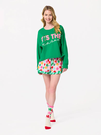’Tis the Season Lightweight Sweatshirt 🎄💚