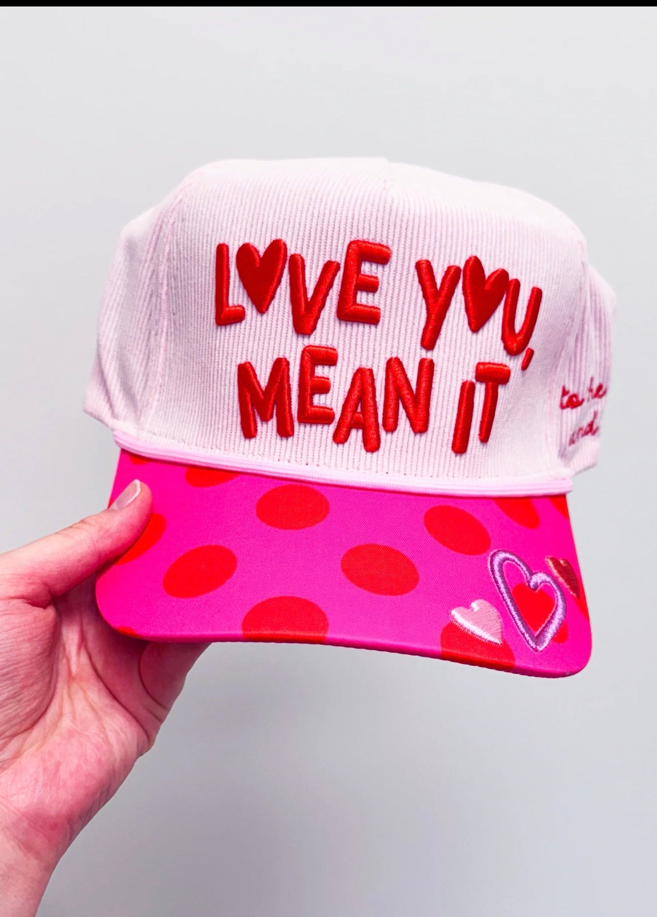 Love you mean it hat