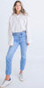 KARLIE: Seersucker Stripe Bubble Top