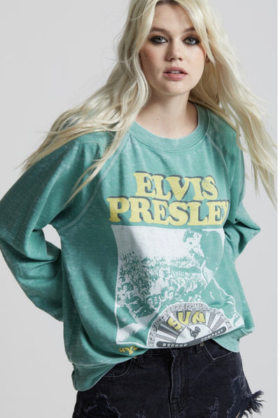 Recycled Karma: Sun Records X Elvis Presley Sweatshirt