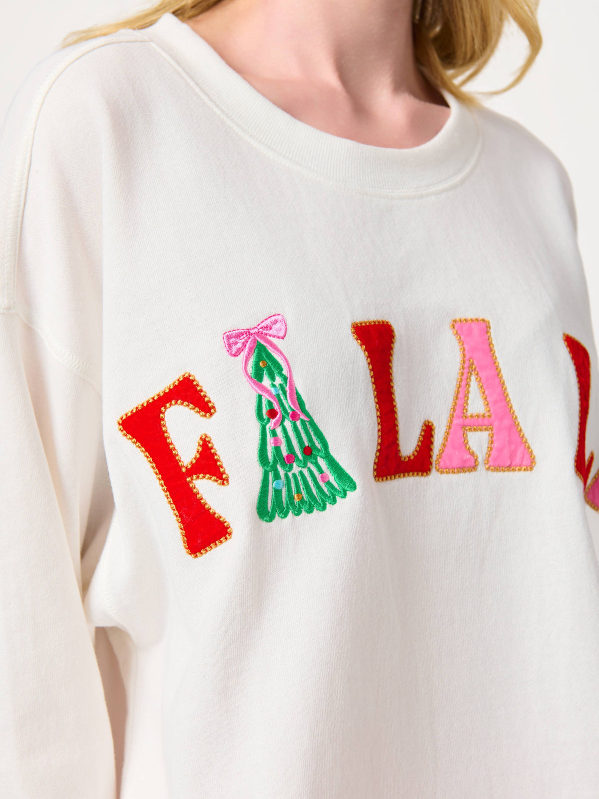 Fa La La Lightweight Sweatshirt 🎄💕