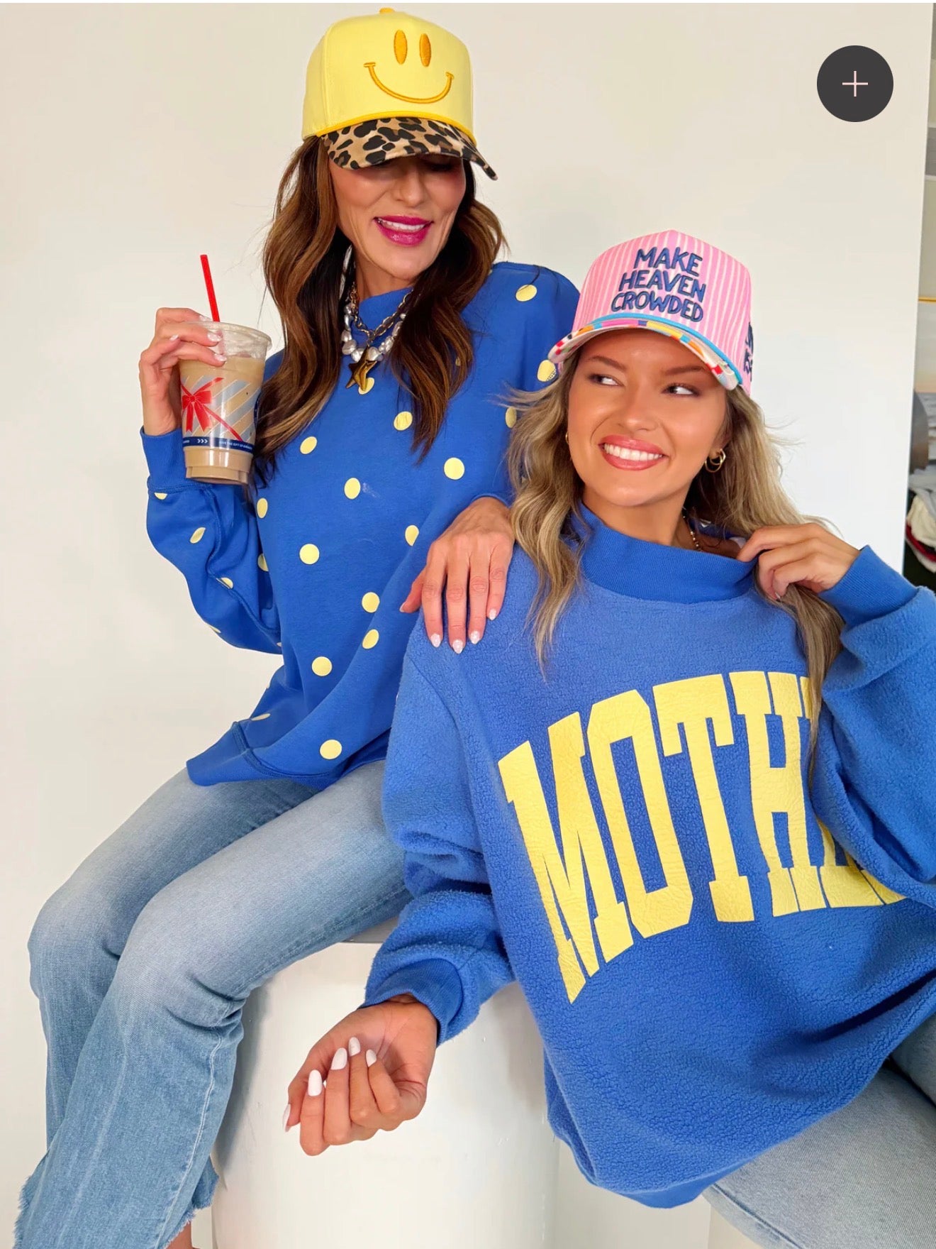 MOTHER 2-SIDED MOCK SWEATSHIRT TOP