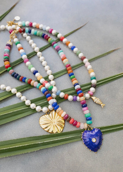 Cosmic Candy Heart Necklace