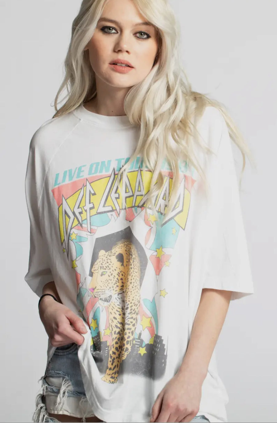 Def Leppard “Live on Tour ’87” Tee – Recycled Karma