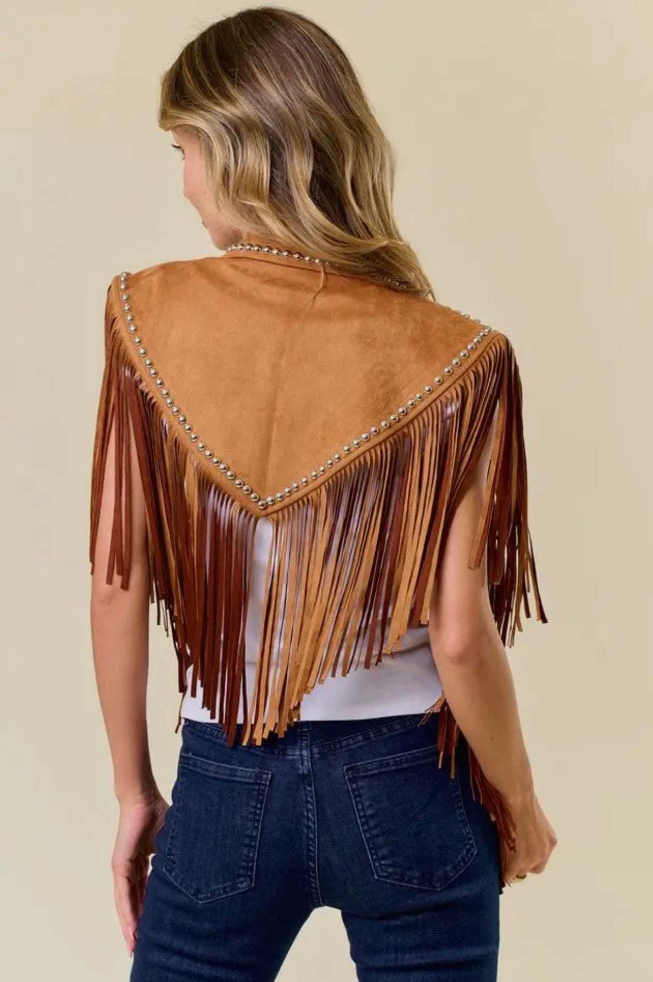 Darling Fringe Shrug