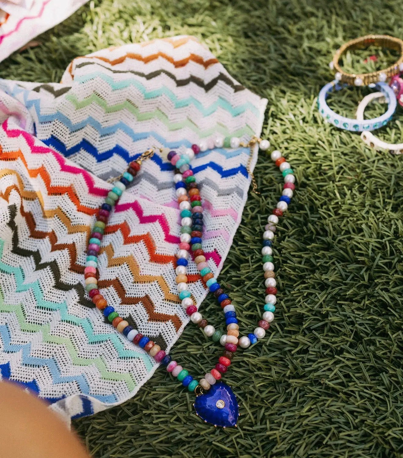 Cosmic Candy Heart Necklace