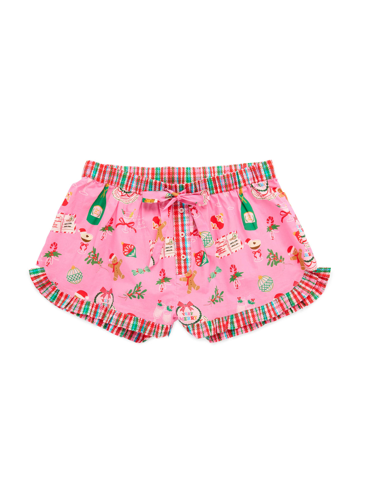 Merry Ruffle Shorts 🎀🎄