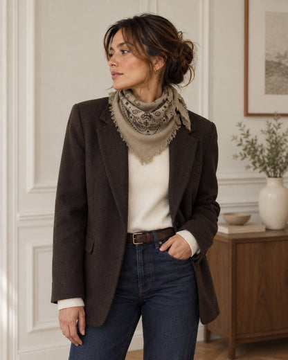 Bandana Scarf – Taupe
