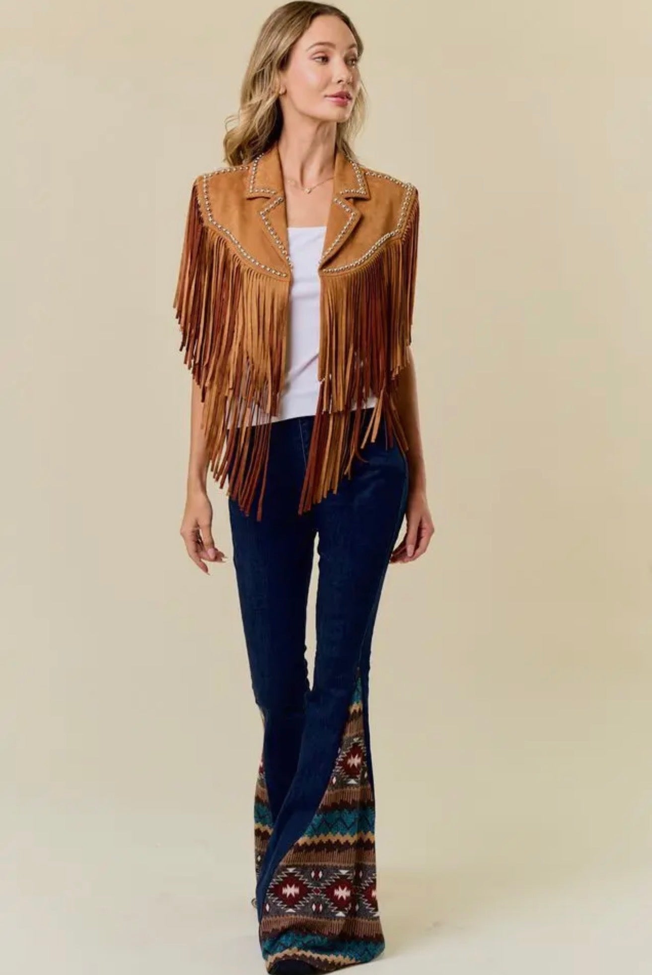 Darling Fringe Shrug