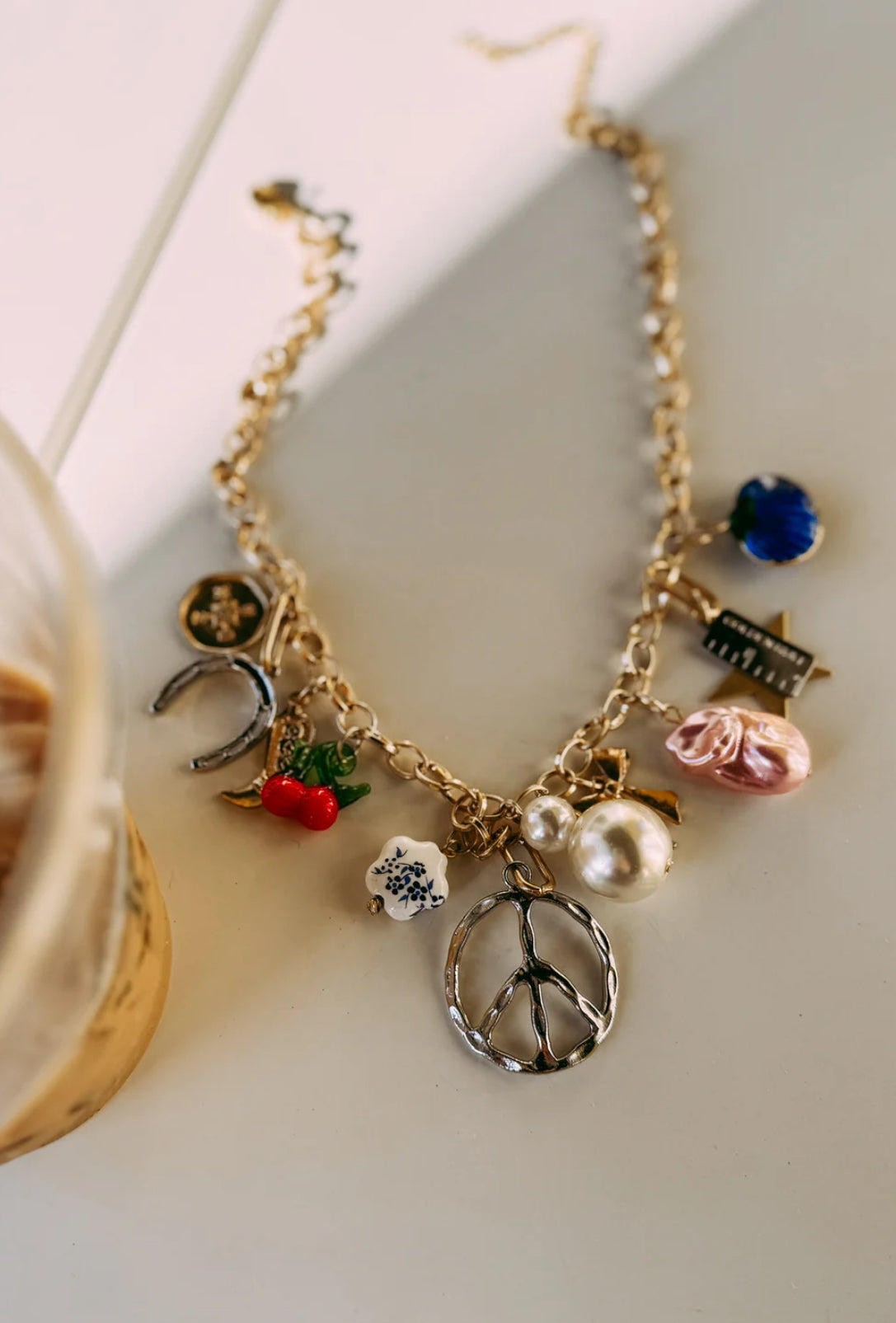 GOLDEN RULE CHARM NECKLACE