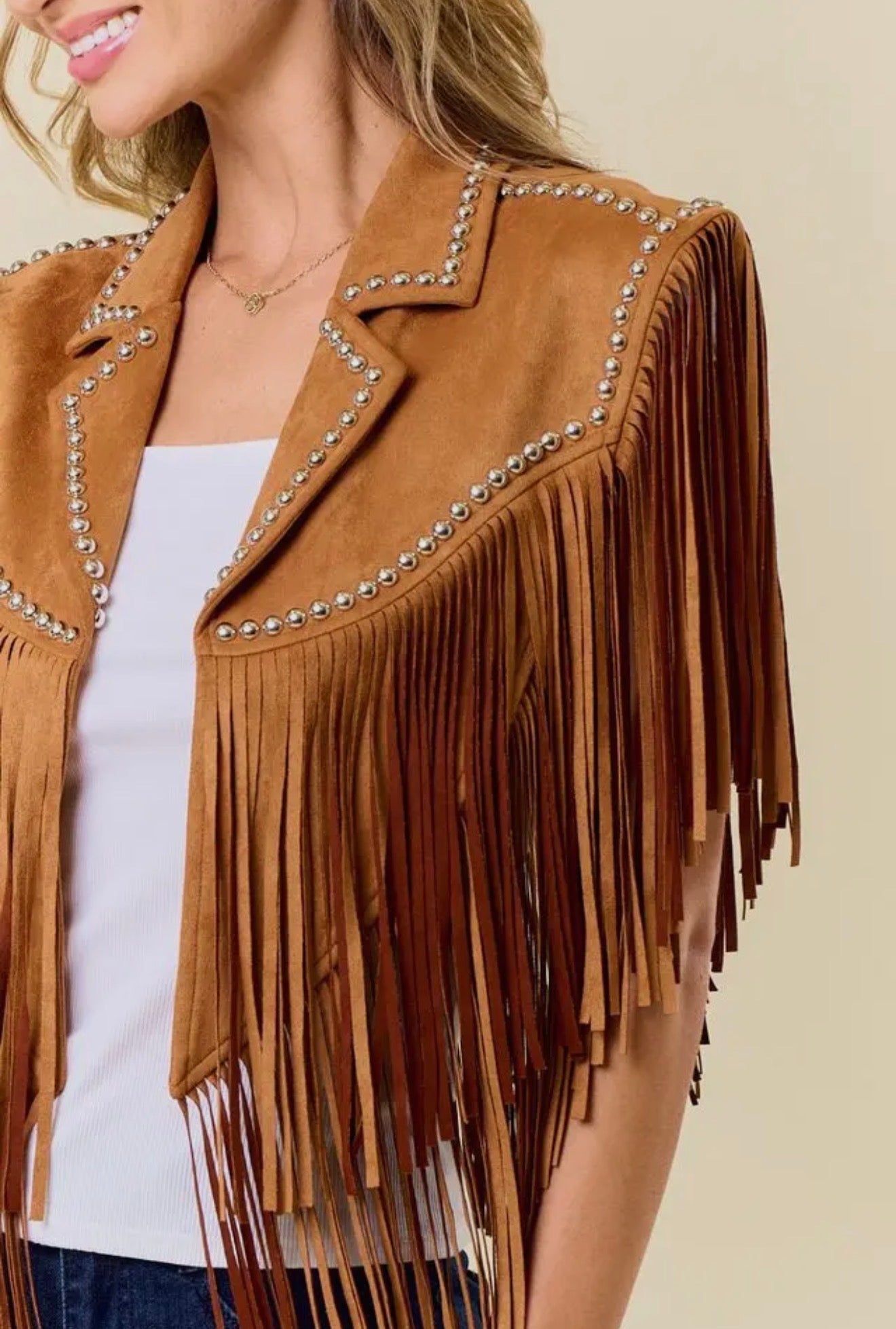 Darling Fringe Shrug