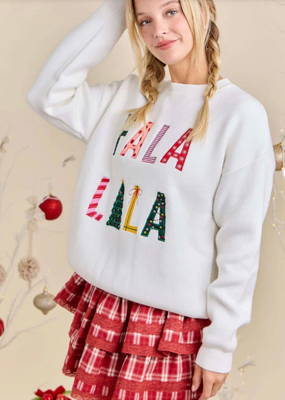 FALA LALA Knit Sweater Top