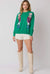 Sequin Nutcracker Sweater - Green