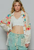 Balloon Sleeve Floral Printed Top
