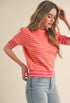 Bright Short Sleeve Sweater