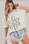 Daisy Patch Floral Top