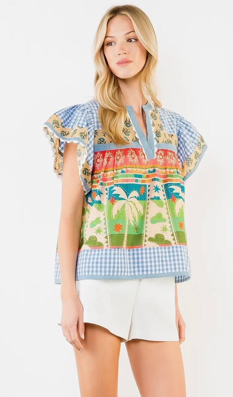 THML: Paradise Patch Top