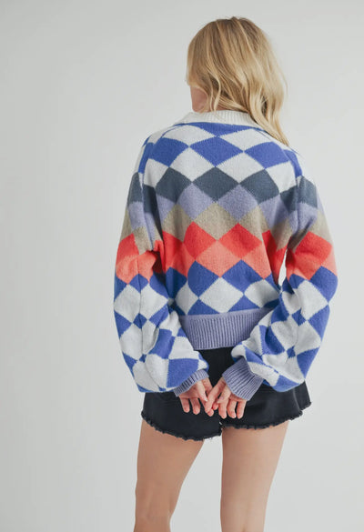 Urban Geometric Sweater