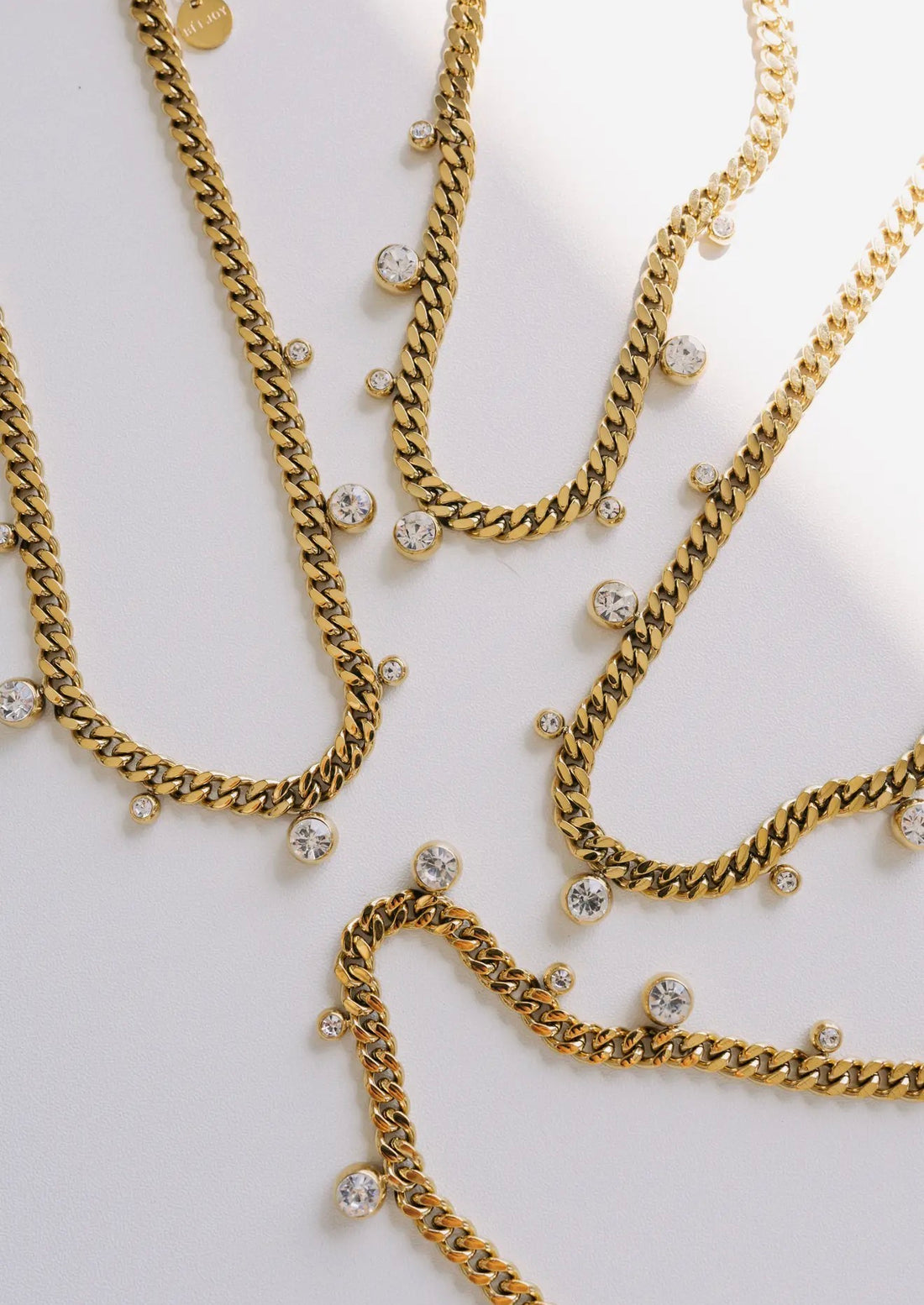 Chloe Crystal Cuban Chain Necklace