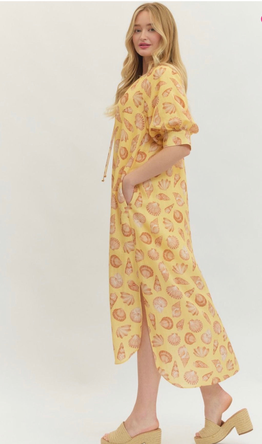 Sunkissed Shoreline Midi Dress