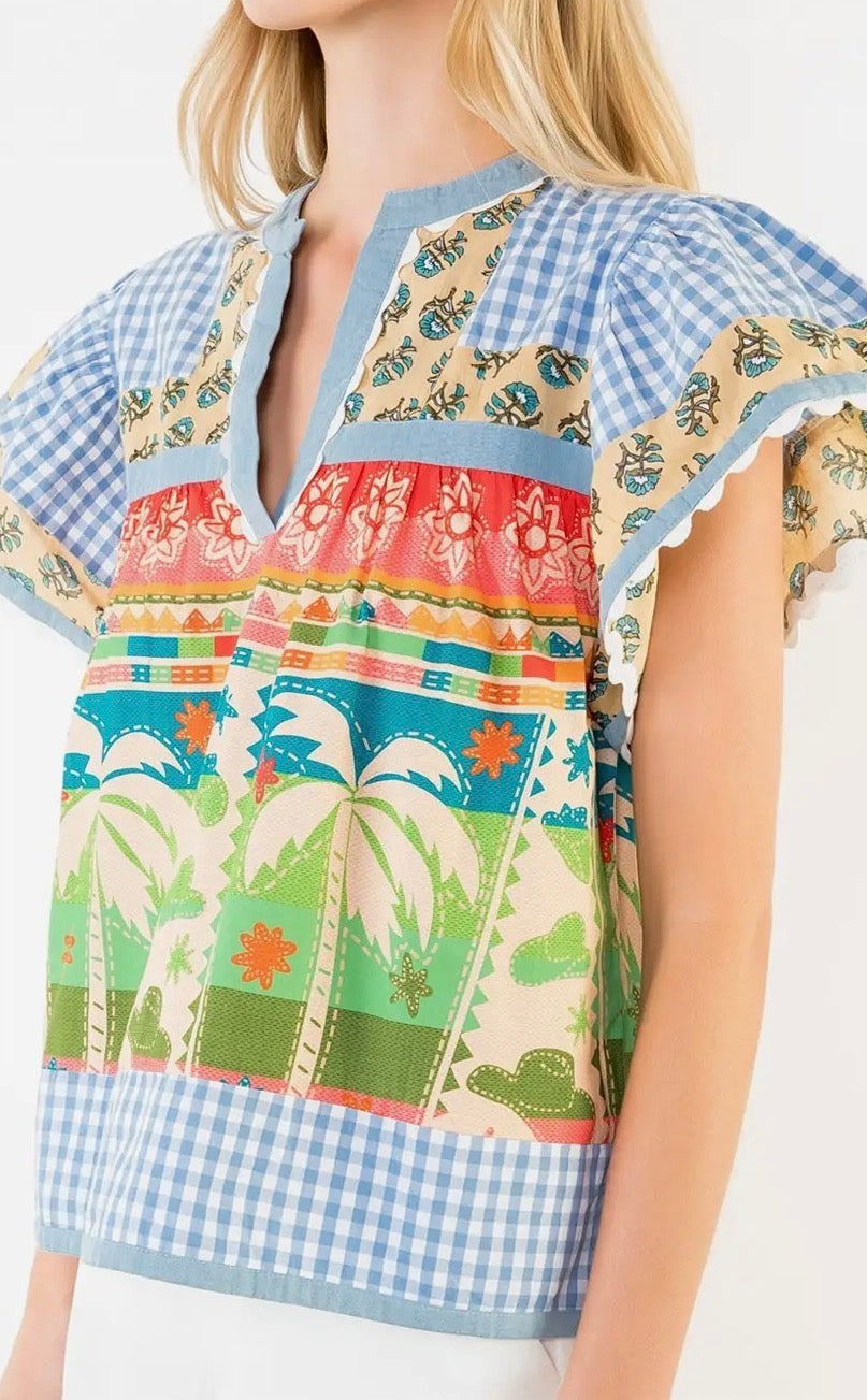 THML: Paradise Patch Top