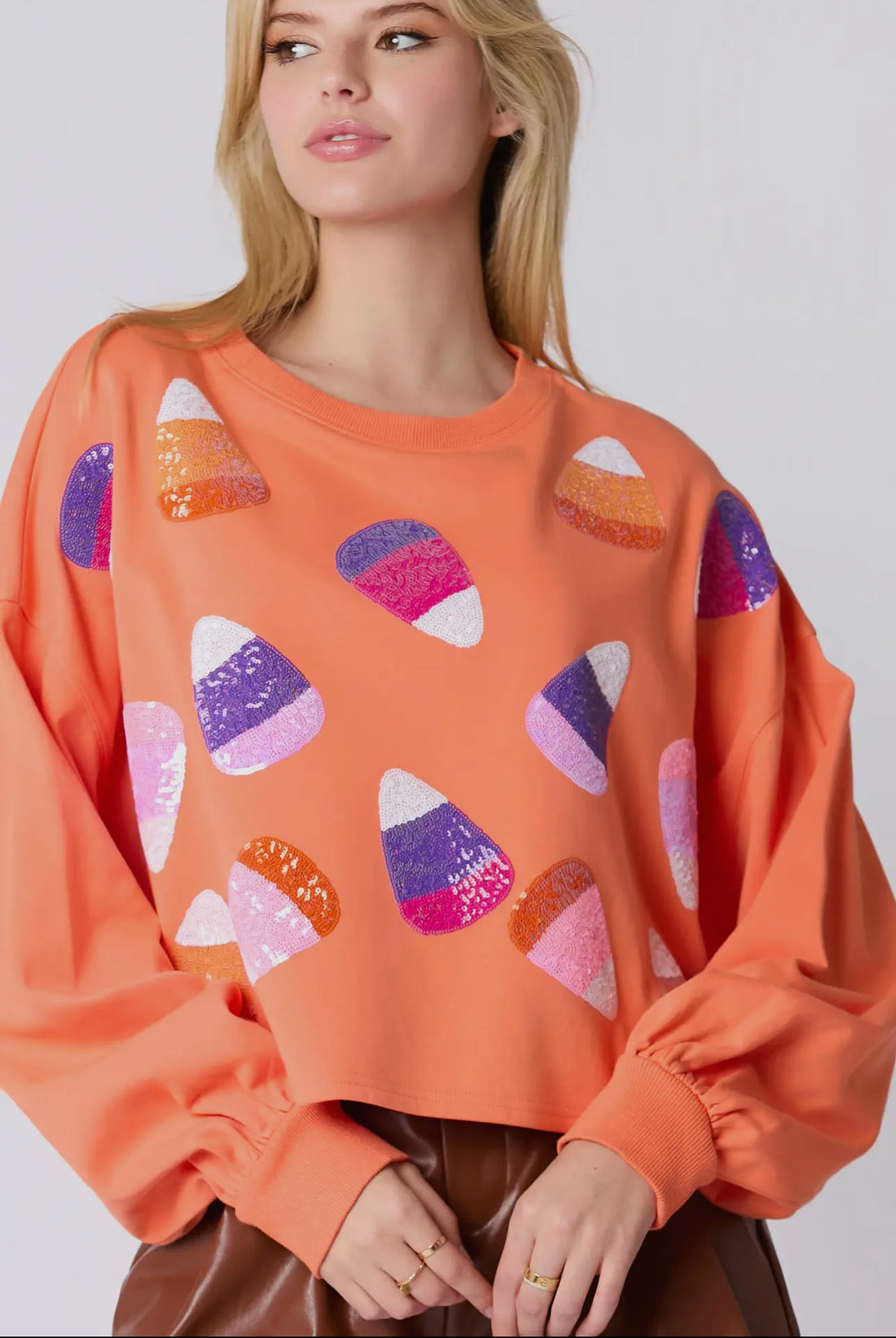 Halloween Candy Corn Sweatshirt