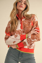 Hudson Quarter Zip Sweater