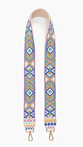 Lilac Embellished Crossbody Strap