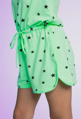 Lime Light Star Romper