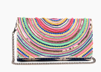 New Confetti Embellished Clutch Bag