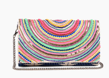 New Confetti Embellished Clutch Bag