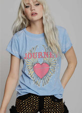 Recycled Karma - Journey Burnout Tee