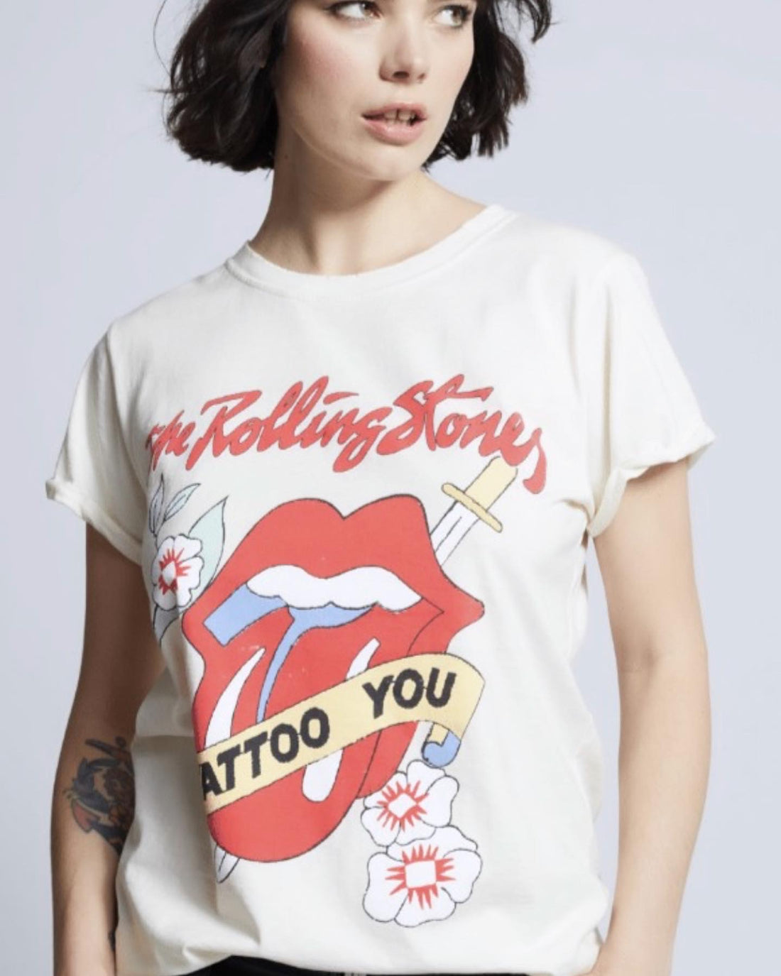 Rolling Stones Tattoo Graph Tee - Shirt