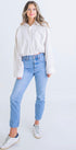 Seersucker Stripe Bubble Top