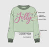 Tween: Jolly Rhinestone Sweatshirt