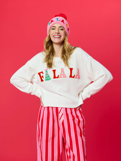 Fa La La Lightweight Sweatshirt 🎄💕