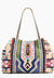 TRIBAL HAND BEADED TOTE BAG-MULTI COLOR SOUTHWEST TOTE